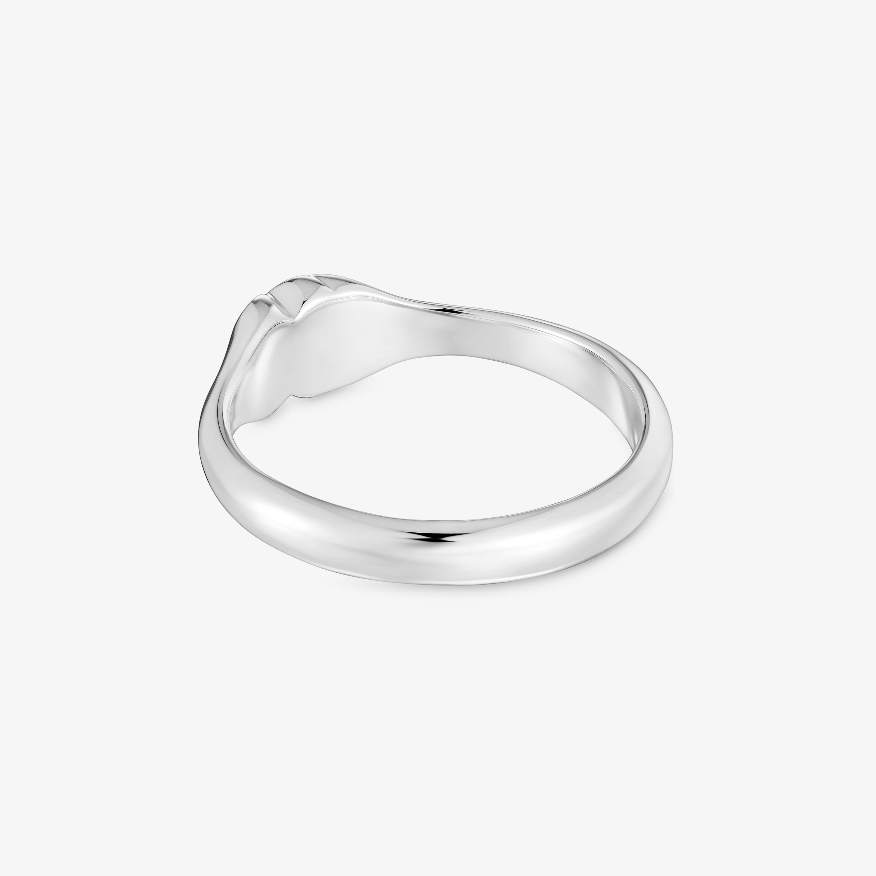 Small silver Ring with onyx bear motif TOUS Icon Color