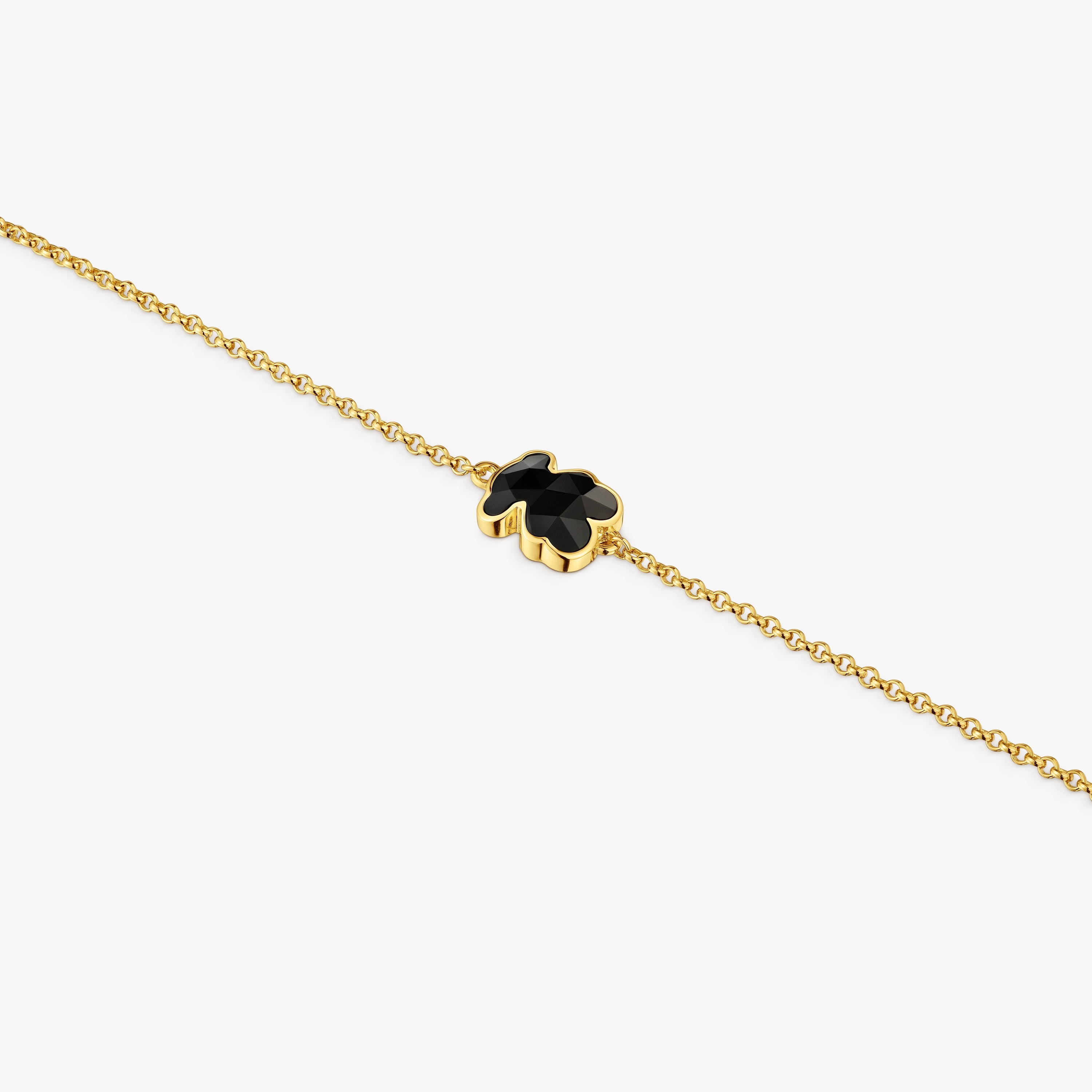 18K gold vermeil chain Bracelet with bear motif TOUS Icon Color