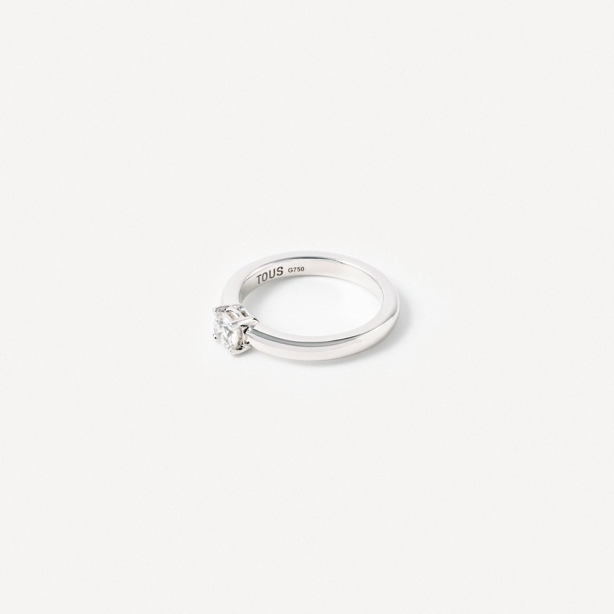 White gold with diamond TOUS ATELIER UNIQUE PIECES Solitaire