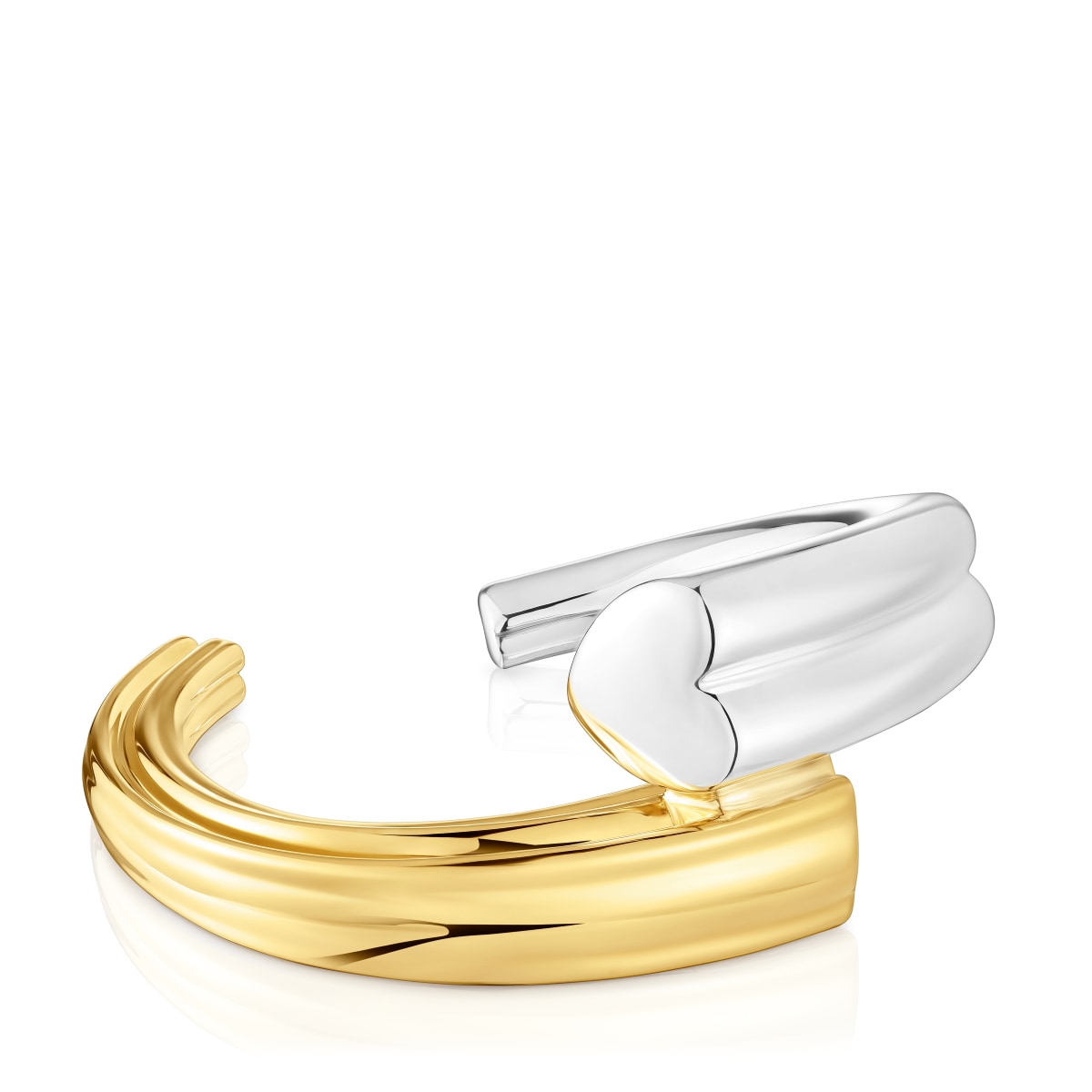 Tous - Pulsera Esclava Bicolor Con Motivo Oso Tous 1950 - Bicolor