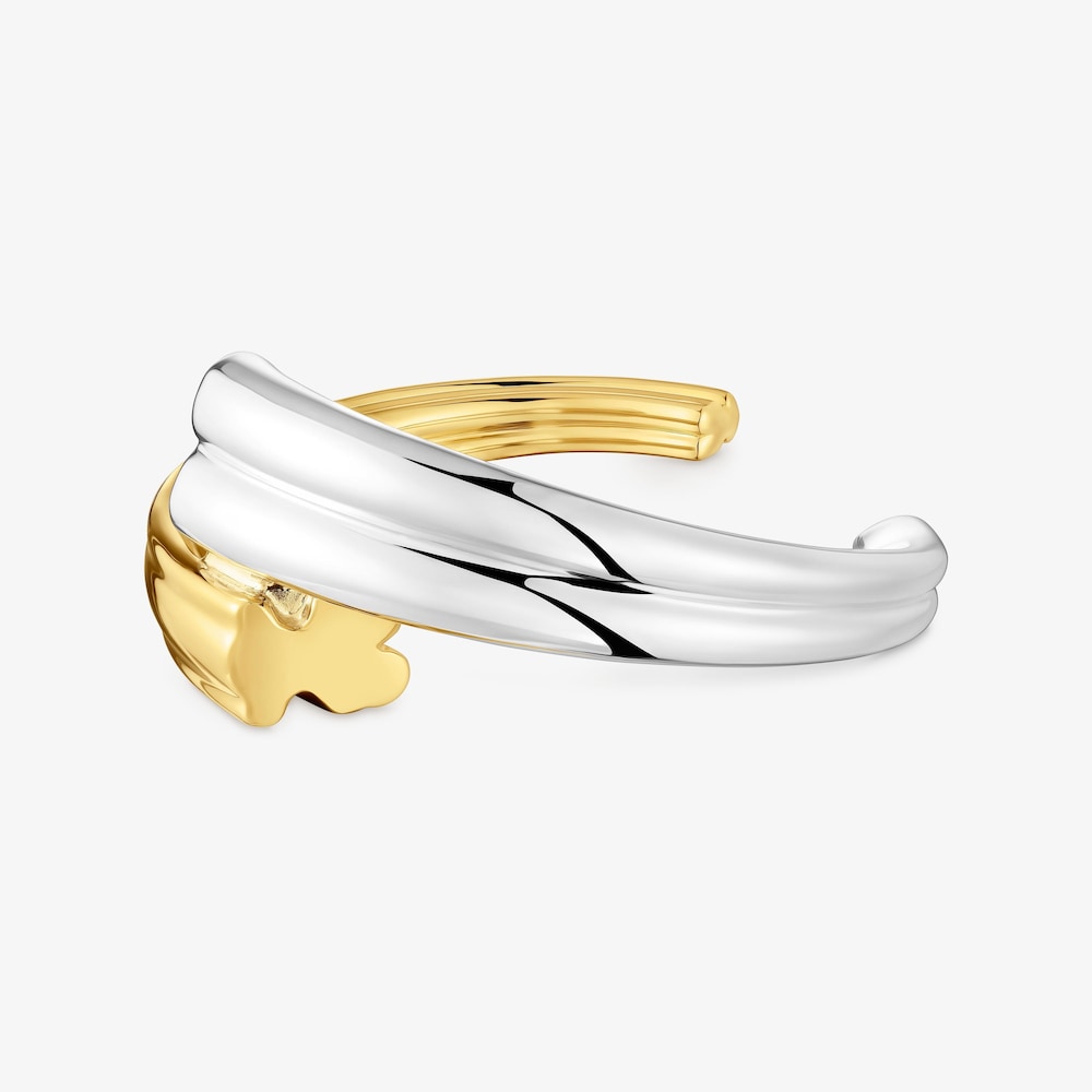 Two-tone Bangle with bear motif TOUS 1950