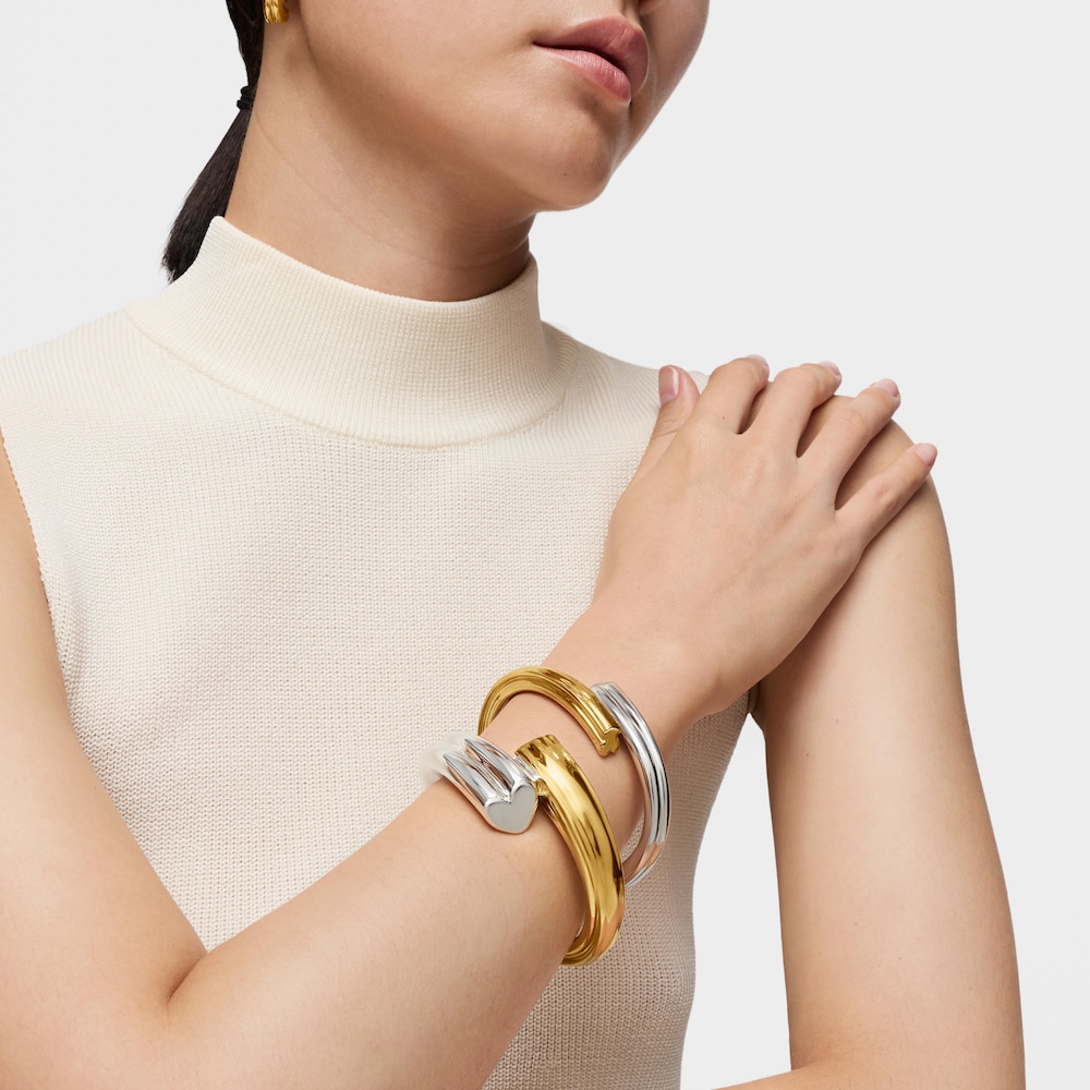 Two-tone Bangle with bear motif TOUS 1950