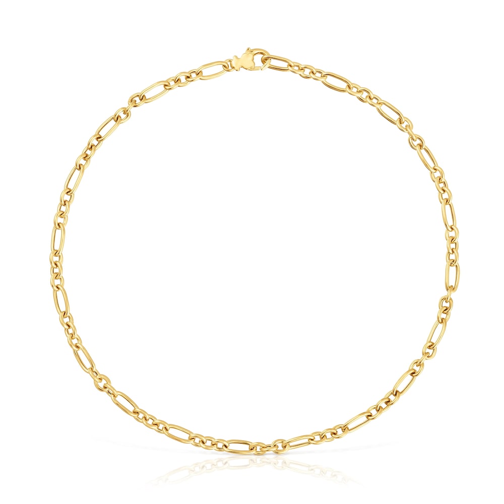 Short 18kt gold plating over silver Ring Necklace Sweet Dolls Short 18kt gold plating over silver Ring Necklace Sweet Dolls