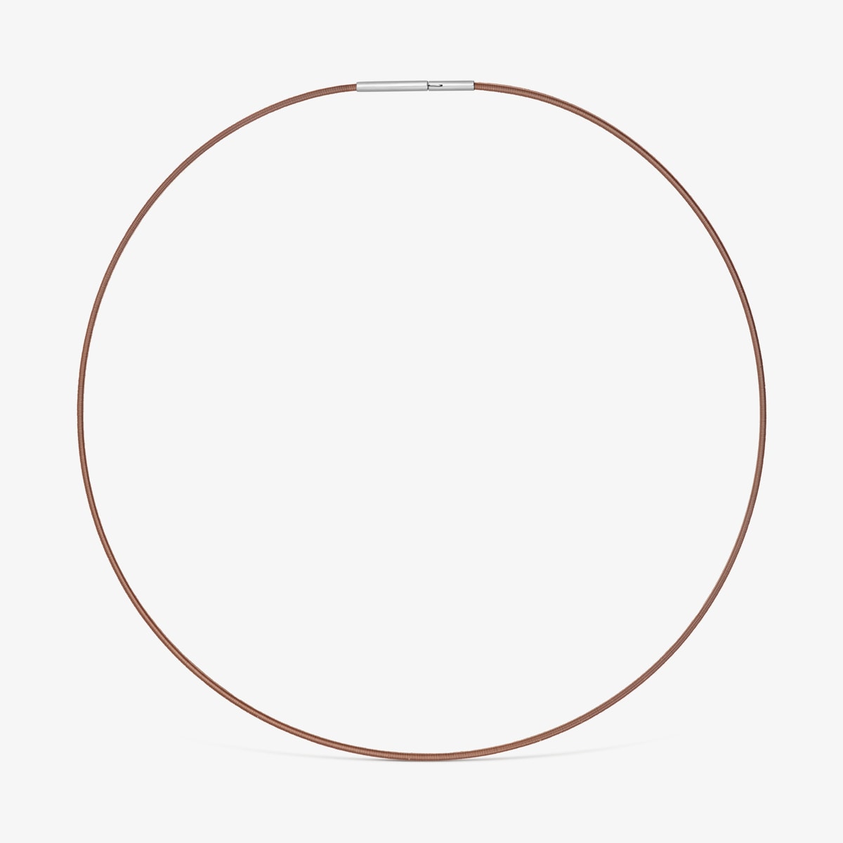 Tous - Collar De Platino En Color Marrón Tous Atelier - Marrón