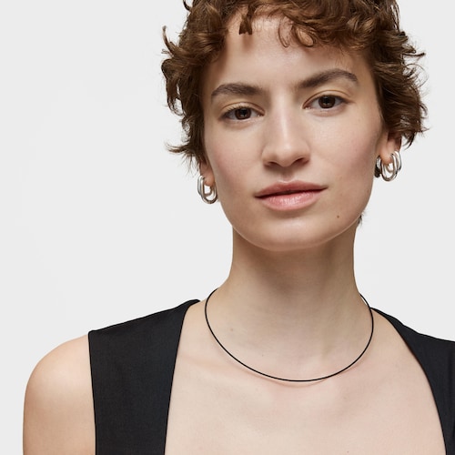 Collar de platino en color negro TOUS ATELIER