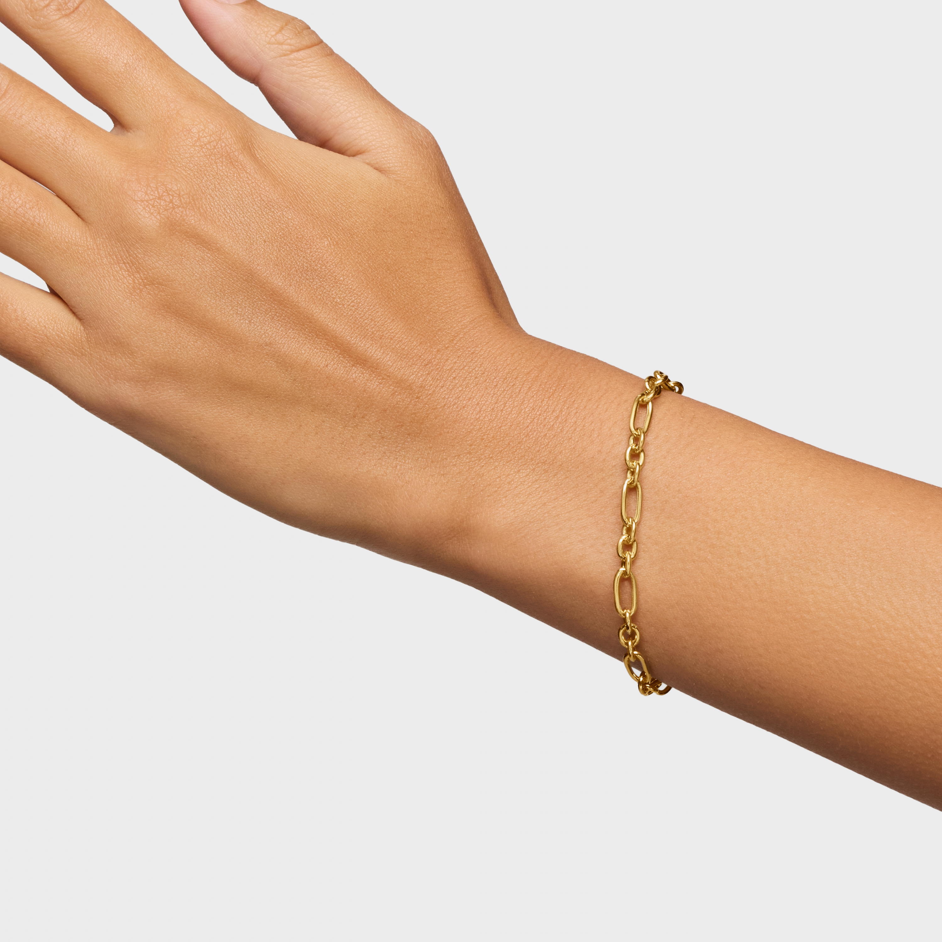 18K gold vermeil Ring bracelet Sweet Dolls