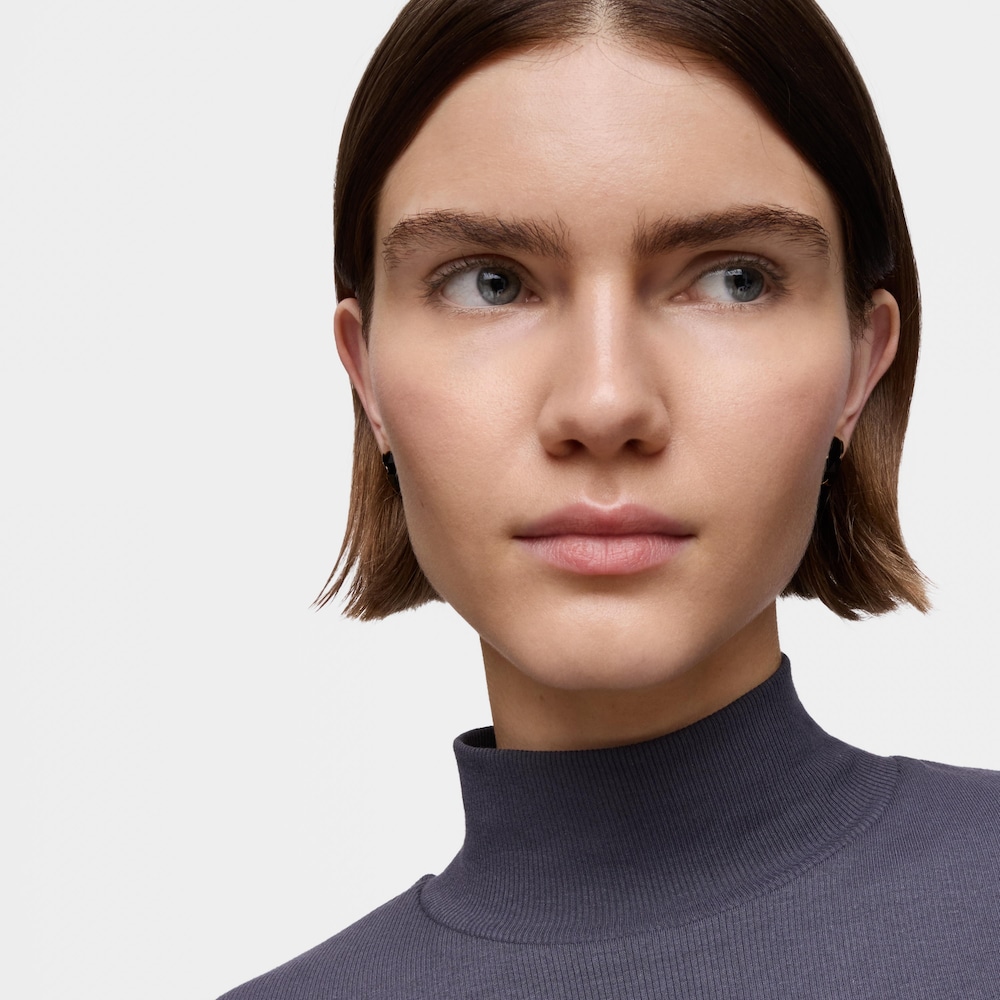 16&nbsp;mm N&aacute;u&scaron;nice s&nbsp;medved&iacute;kom s&nbsp;18&nbsp;kt pozl&aacute;ten&iacute;m na striebre a&nbsp;&oacute;nyxom TOUS Icon Color