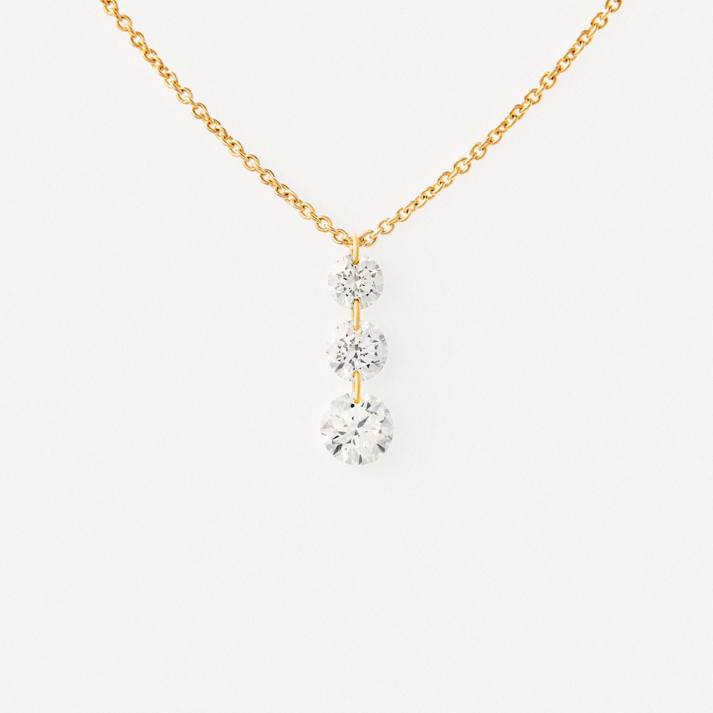 Naszyjnik choker ze złota z diamentami TOUS ATELIER