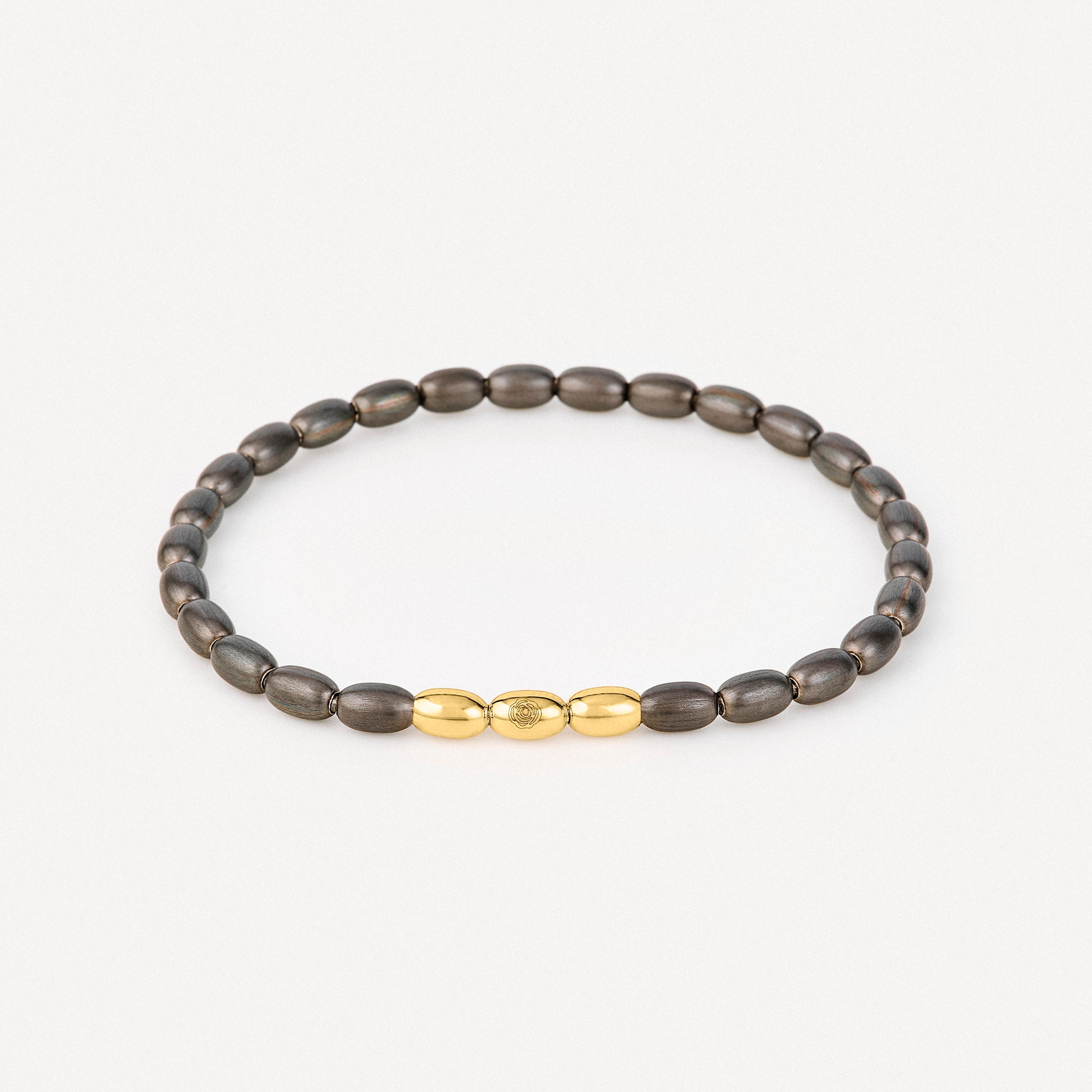 Titanium and gold elasticated Bracelet TOUS ATELIER