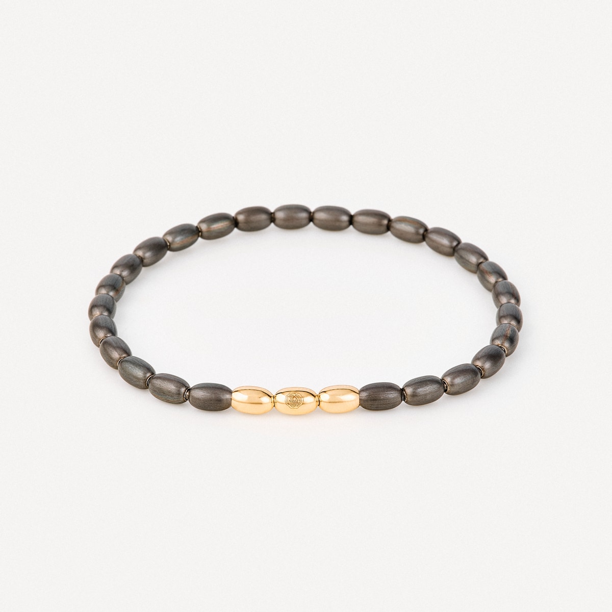 Tous - Pulsera Elástica De Titanio Y Oro Tous Atelier - Gris