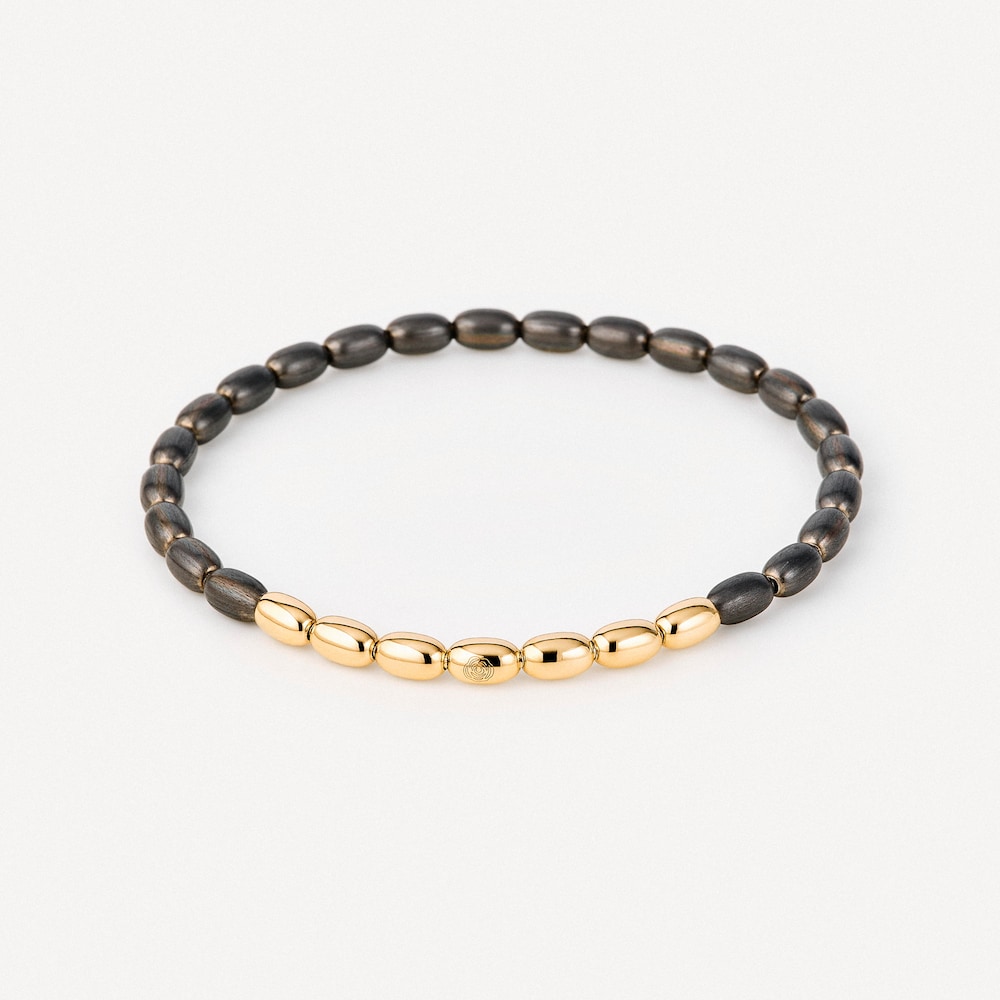 Titanium and gold elasticated Bracelet TOUS ATELIER Titanium and gold elasticated Bracelet TOUS ATELIER