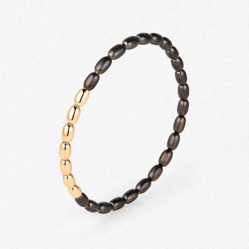 Titanium and gold elasticated Bracelet TOUS ATELIER Titanium and gold elasticated Bracelet TOUS ATELIER