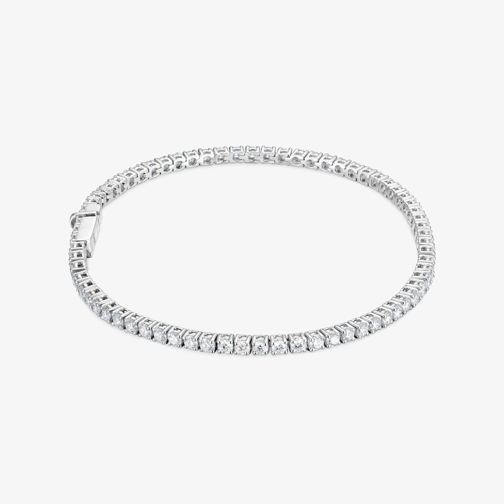 Platynowa bransoletka riviere Les Classiques LGD z laboratoryjnie hodowanymi diamentami o masie 3,00 ct