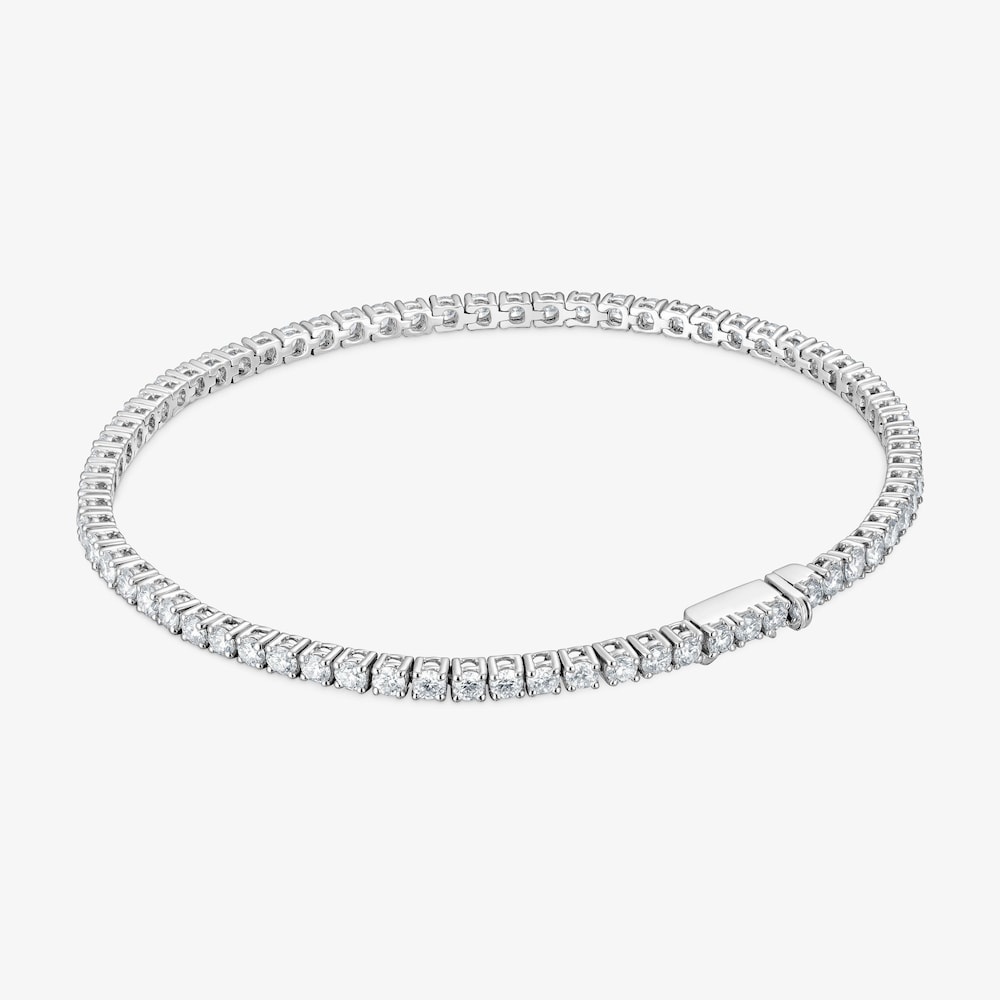 Platynowa bransoletka riviere Les Classiques LGD z laboratoryjnie hodowanymi diamentami o masie 3,00 ct