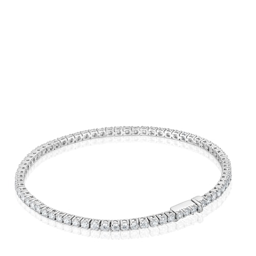 Pulsera riviere de platino con diamantes creados en laboratorio 3,00 ct Les Classiques LGD