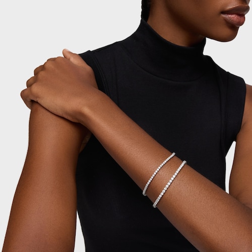 Pulsera riviere de platino con diamantes creados en laboratorio 3,00 ct Les Classiques LGD