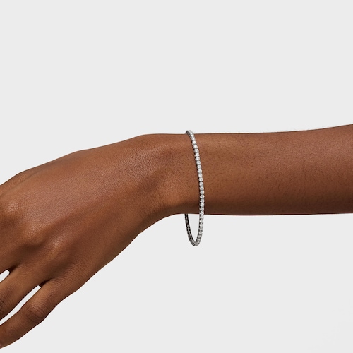 Pulsera riviere de platino con diamantes creados en laboratorio 3,00 ct Les Classiques LGD