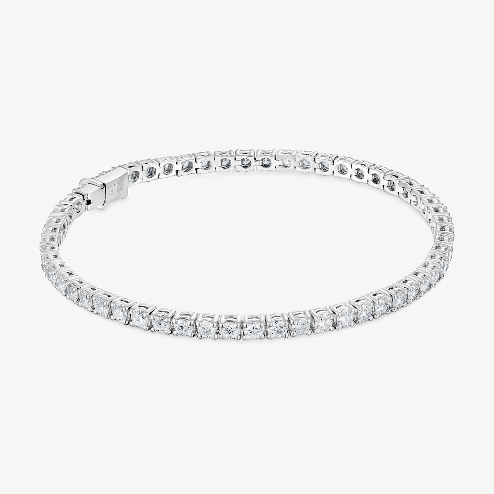 Platynowa bransoletka riviere TOUS Essentials LGD z laboratoryjnie hodowanymi diamentami o masie 4,00 ct