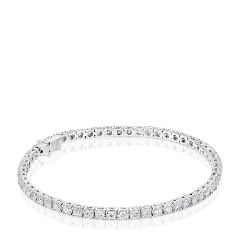 Pulsera riviere de platino con diamantes creados en laboratorio 4,00 ct TOUS Essentials LGD