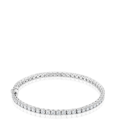 Pulsera riviere de platino con diamantes creados en laboratorio 4,00 ct TOUS Essentials LGD