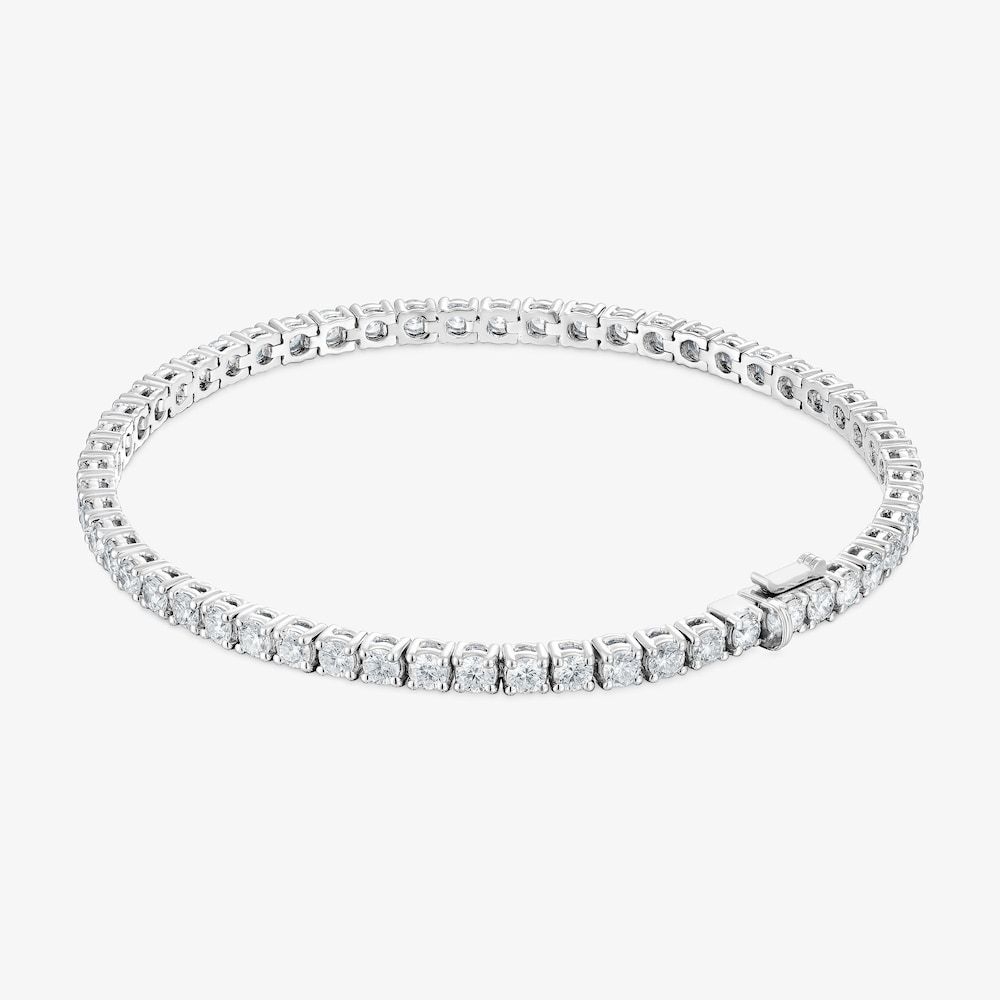 Platynowa bransoletka riviere TOUS Essentials LGD z laboratoryjnie hodowanymi diamentami o masie 4,00 ct