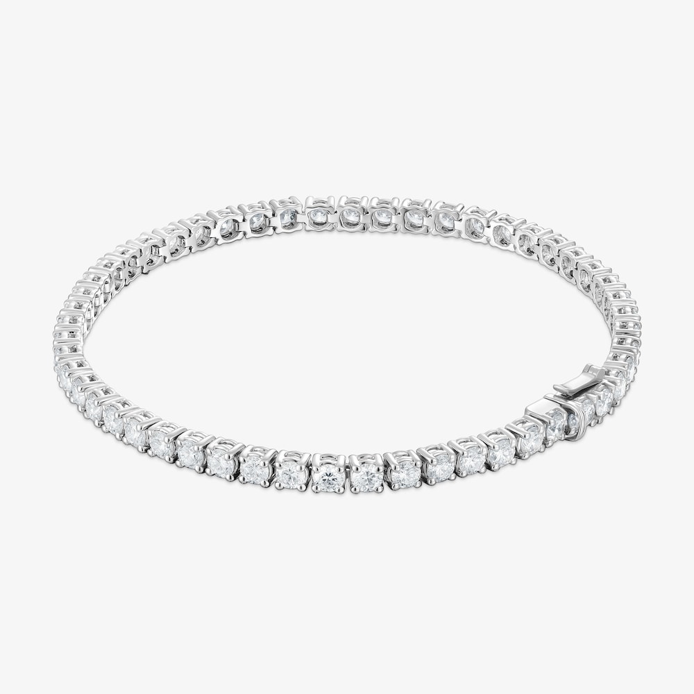 Pulsera riviere de platino con diamantes creados en laboratorio 5,00 ct TOUS Essentials LGD