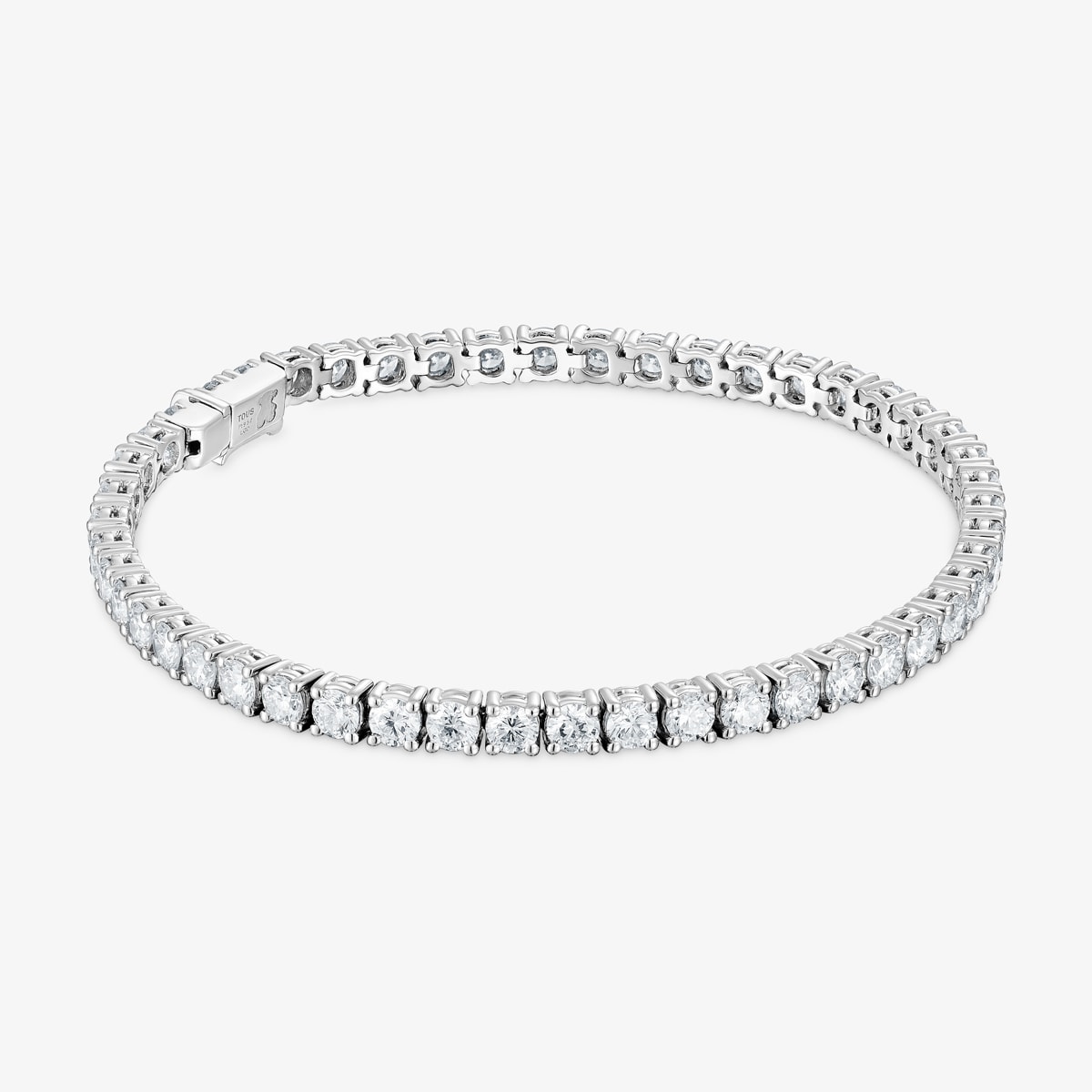 Tous - Pulsera Riviere De Platino Con Diamantes Creados En Laboratorio 6,00 Ct Les Classiques Lgd - Transparente