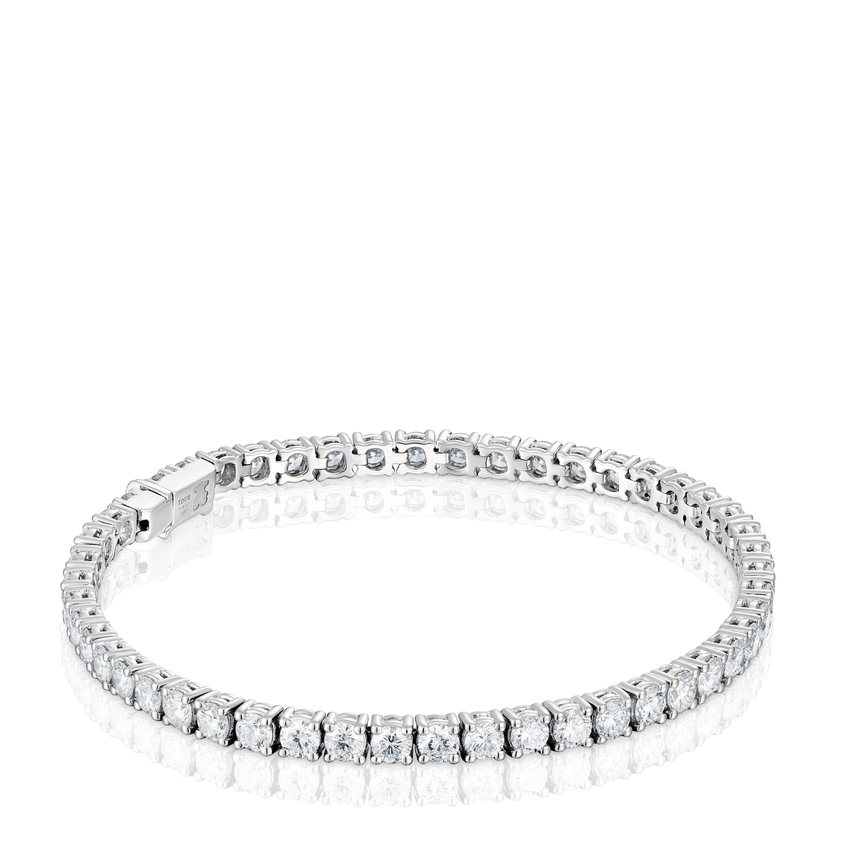 Tous - Pulsera Riviere De Platino Con Diamantes Creados En Laboratorio 6,00 Ct Les Classiques Lgd - Transparente