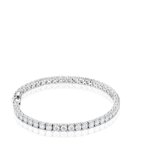Pulsera riviere de platino con diamantes creados en laboratorio 6,00 ct Les Classiques LGD