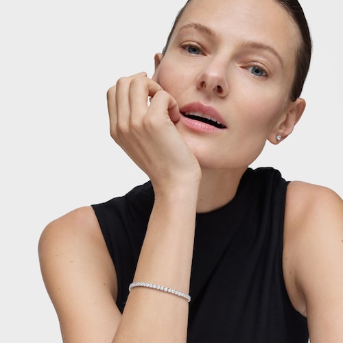 Pulsera riviere de platino con diamantes creados en laboratorio 6,00 ct Les Classiques LGD