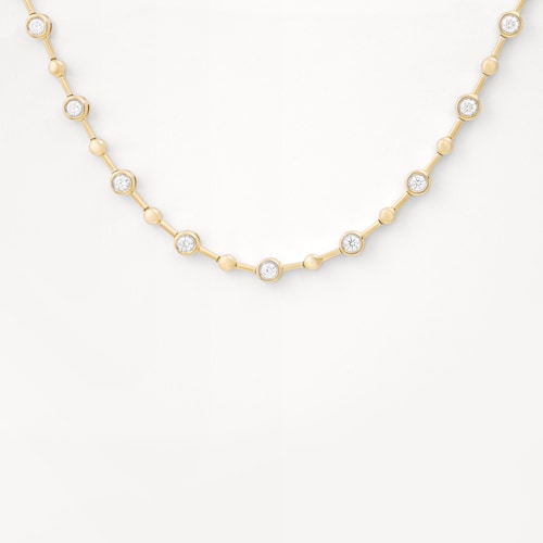 Gargantilla con detalles de oro y diamantes TOUS ATELIER