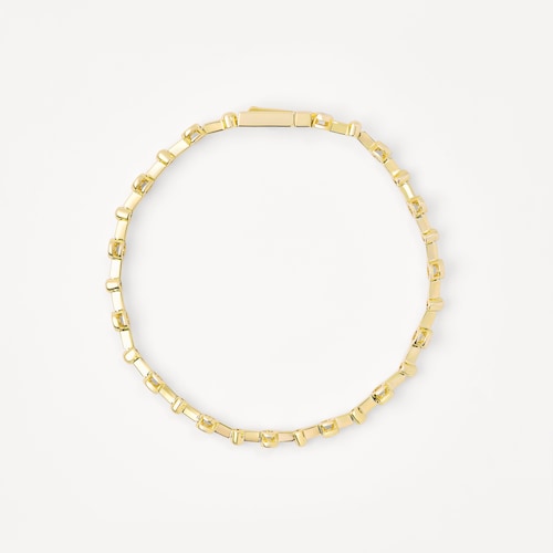 Pulsera de oro con detalles de oro y diamantes TOUS ATELIER