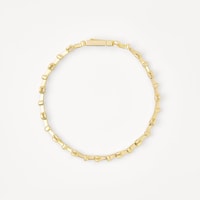 TOUS ATELIER gold bracelet with gold and diamond details