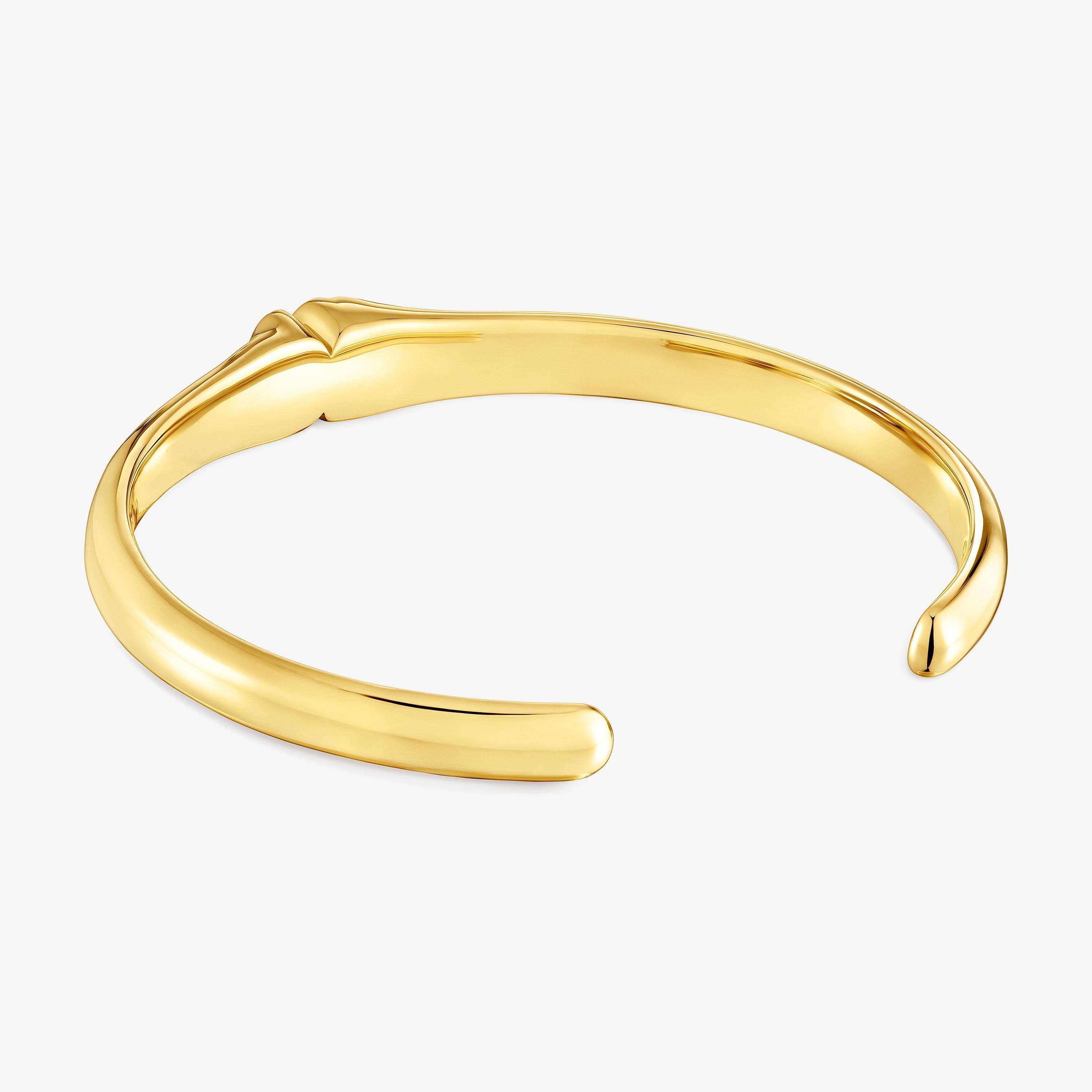 18K gold vermeil Bangle with onyx bear motif TOUS Icon Color