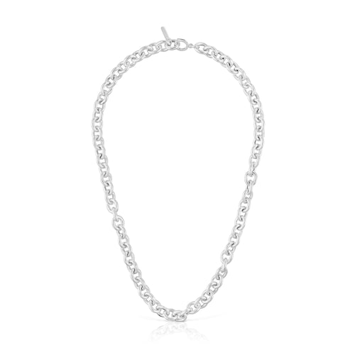 Short 48 cm silver Necklace TOUS Basics