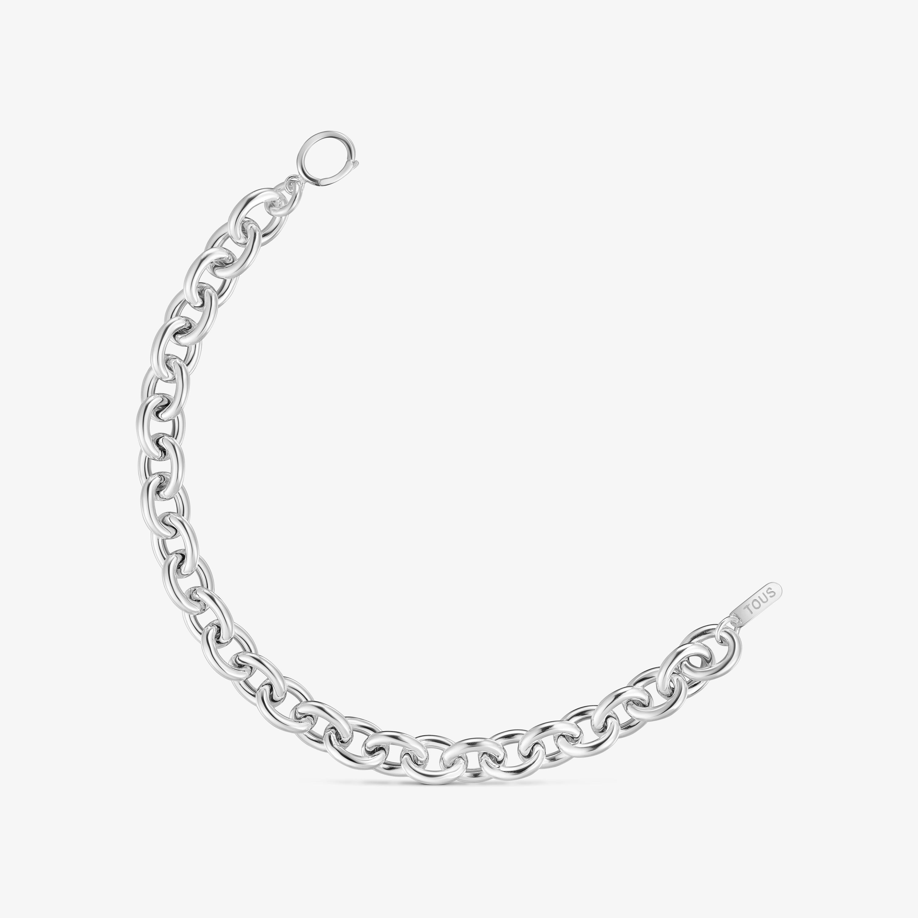 Silver Chain bracelet TOUS Basics