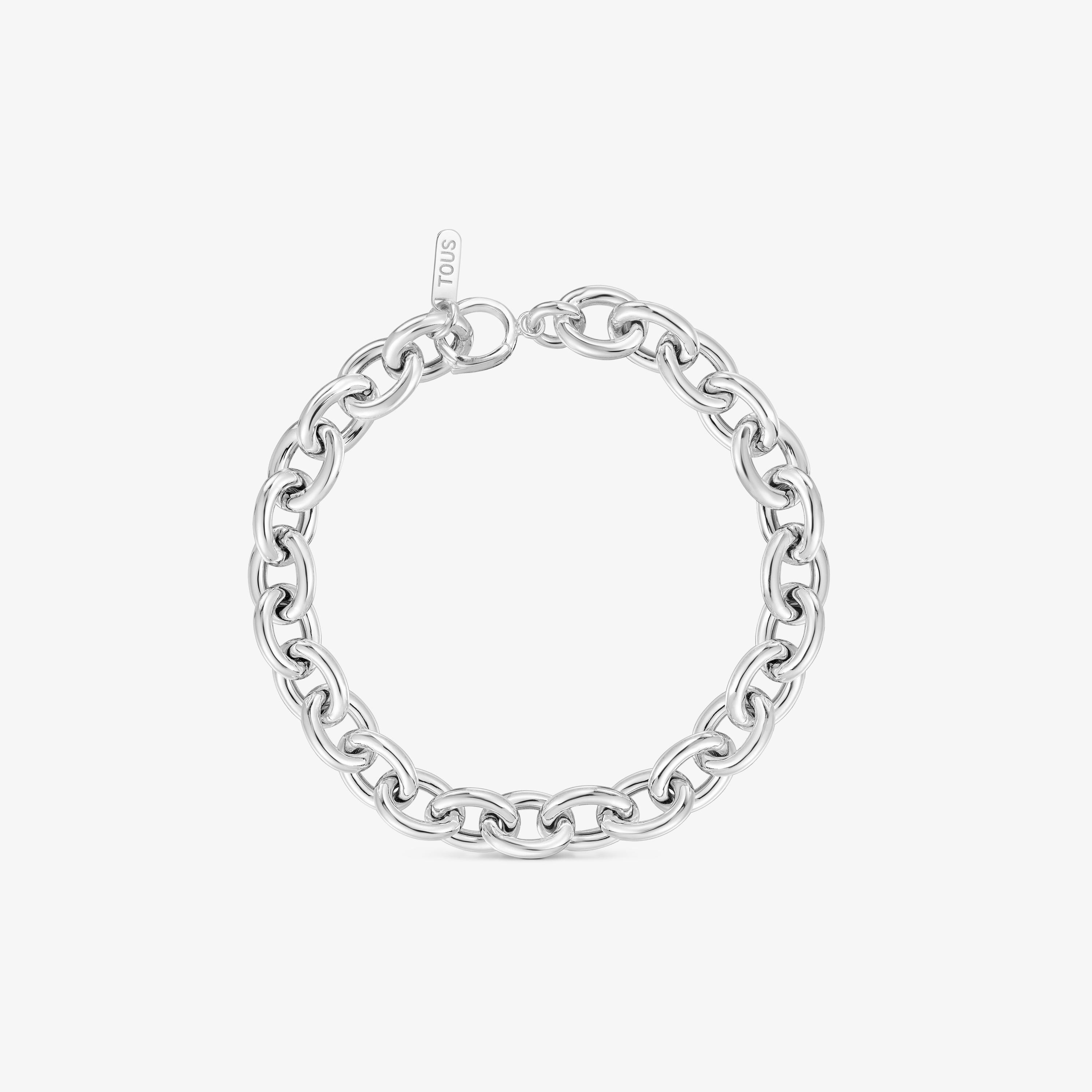 Silver Chain bracelet TOUS Basics