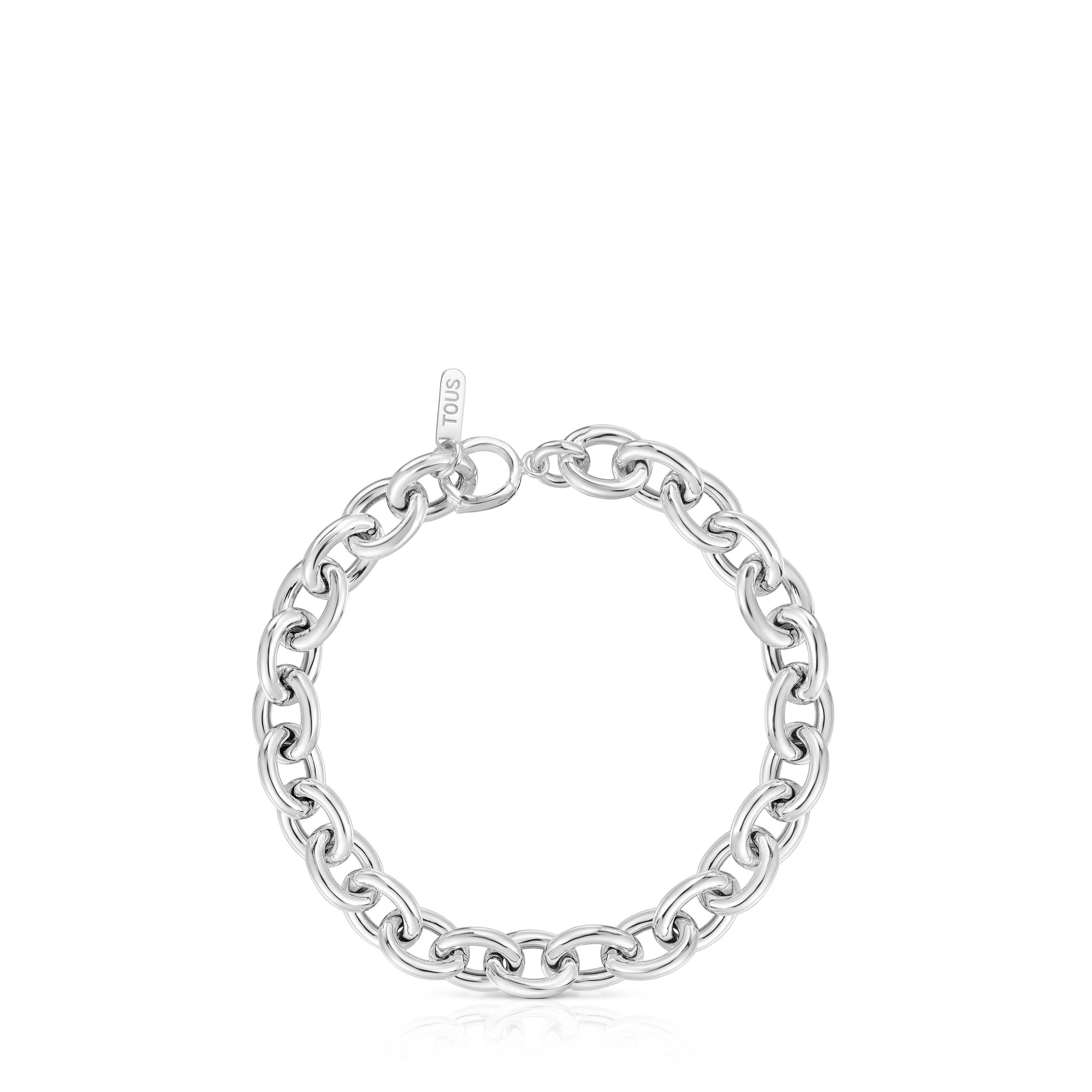 Silver Chain bracelet TOUS Basics