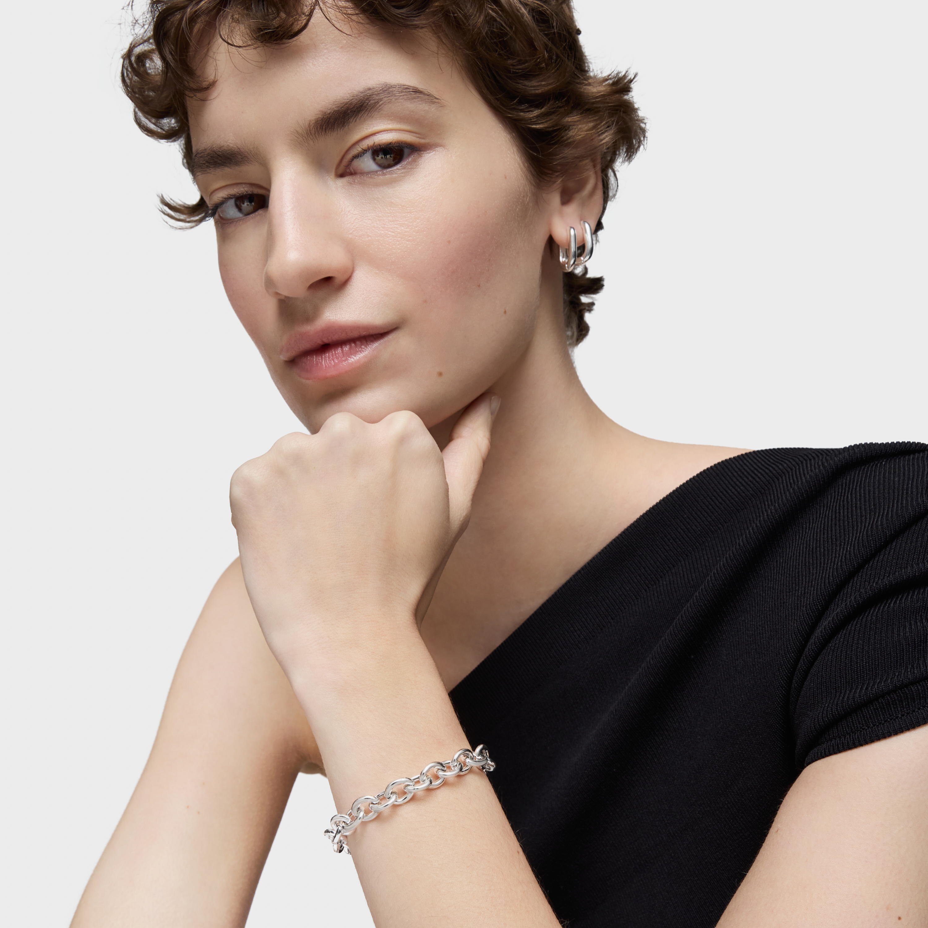 Silver Chain bracelet TOUS Basics