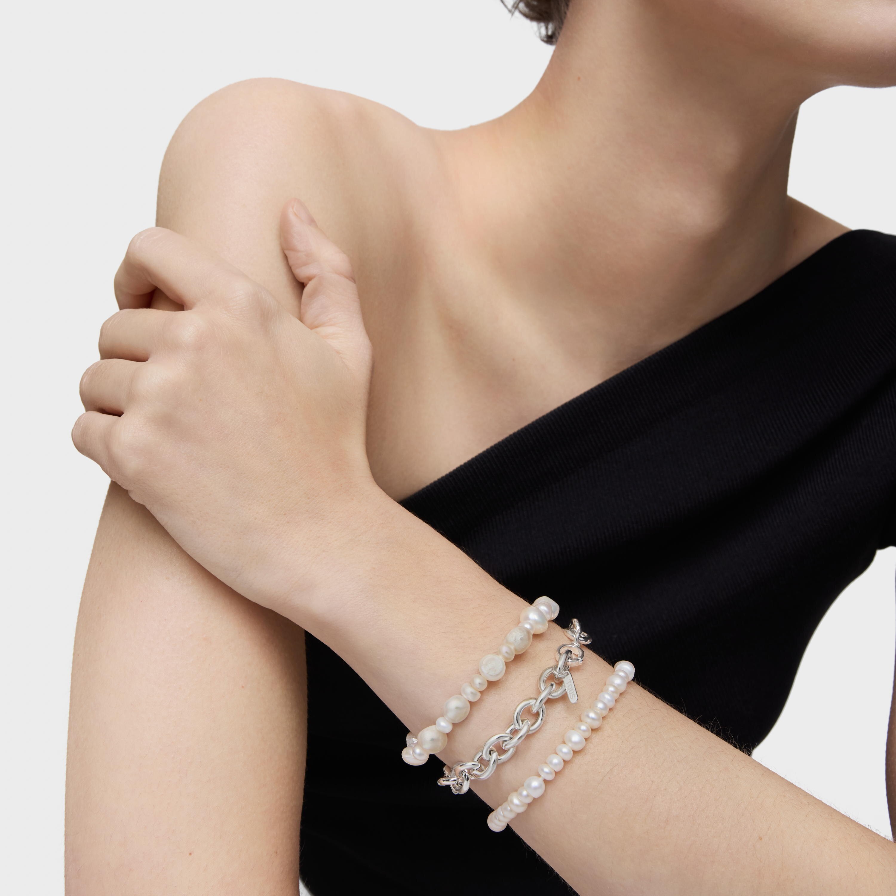 Silver Chain bracelet TOUS Basics