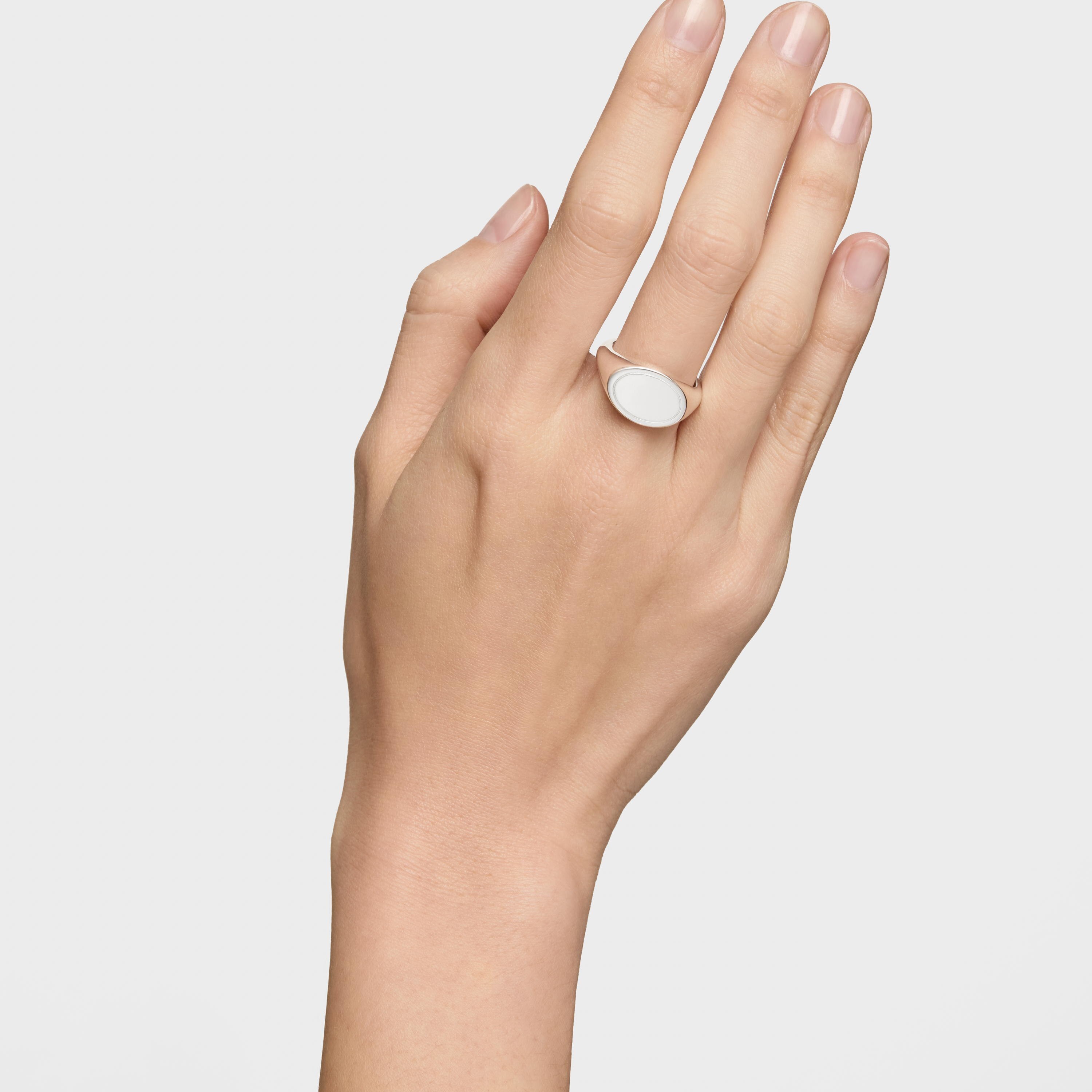 mm silver Signet ring TOUS Basics