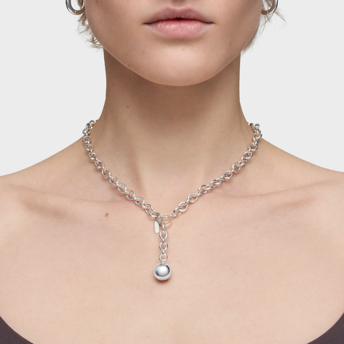Colgante de plata Plump