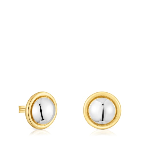 Pendientes bicolor Plump