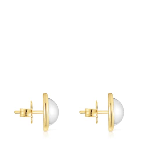 Pendientes bicolor Plump