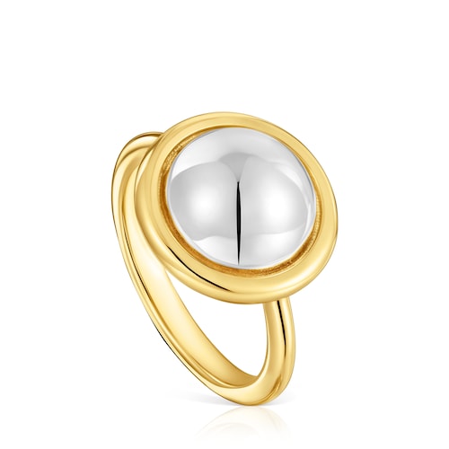 Anillo bicolor Plump