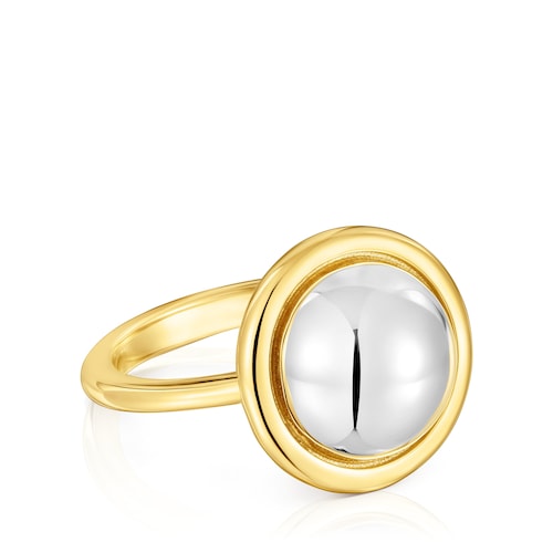 Anillo bicolor Plump