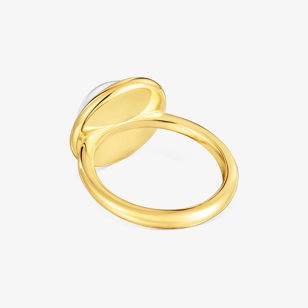 Anillo bicolor Plump