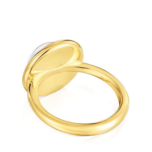 Anillo bicolor Plump