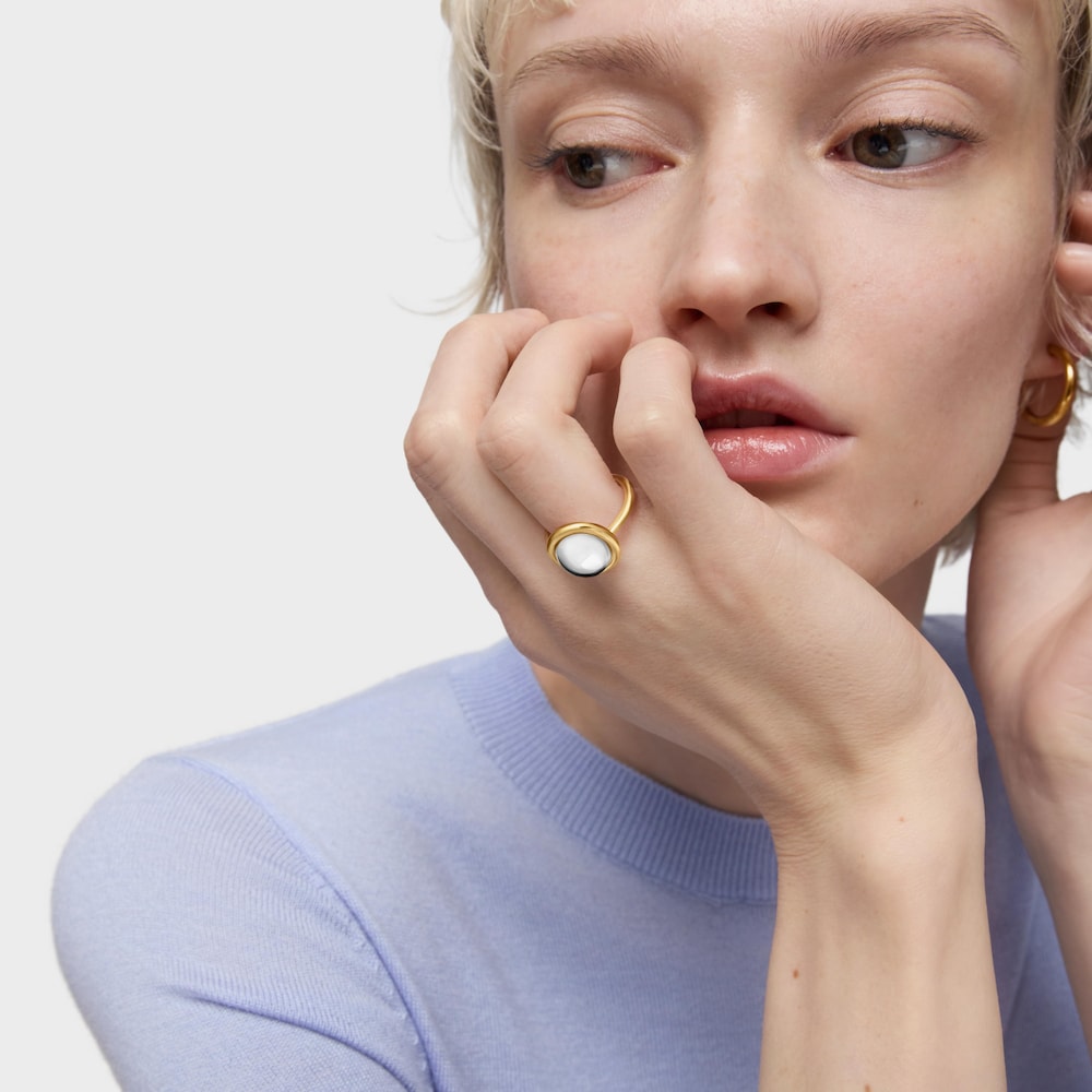 Anillo bicolor Plump