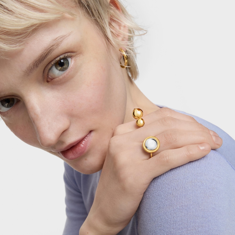 Anillo bicolor Plump